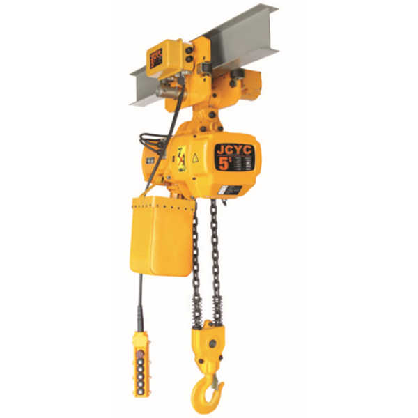 Electric chain hoists with 5 ton capacity for industrial lifting applications