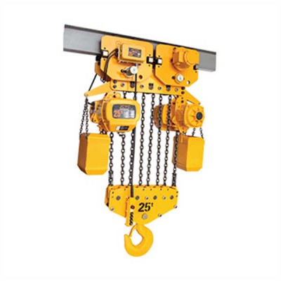European electric chain hoists available in 2 ton through 10 ton models