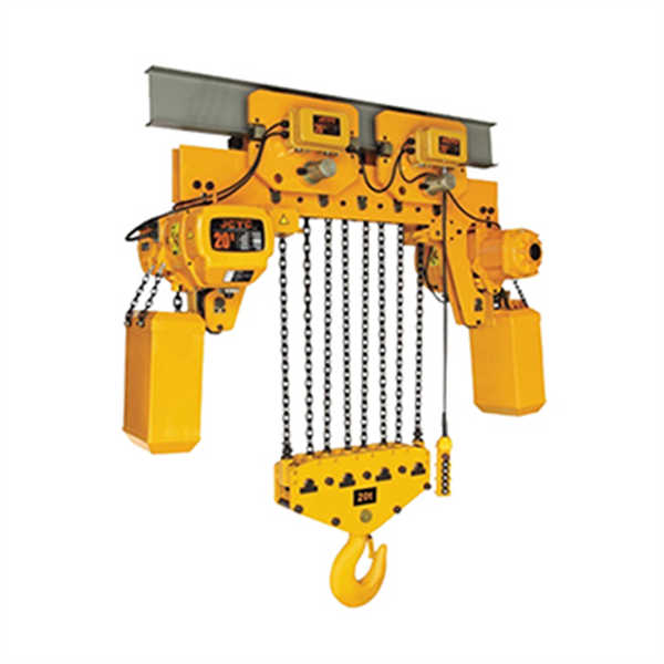 Complete electric chain hoist systems for 0.5 to 10 ton workshop use
