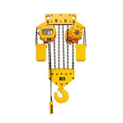 Industrial 2 to 25 ton electric chain hoists with thermal protection