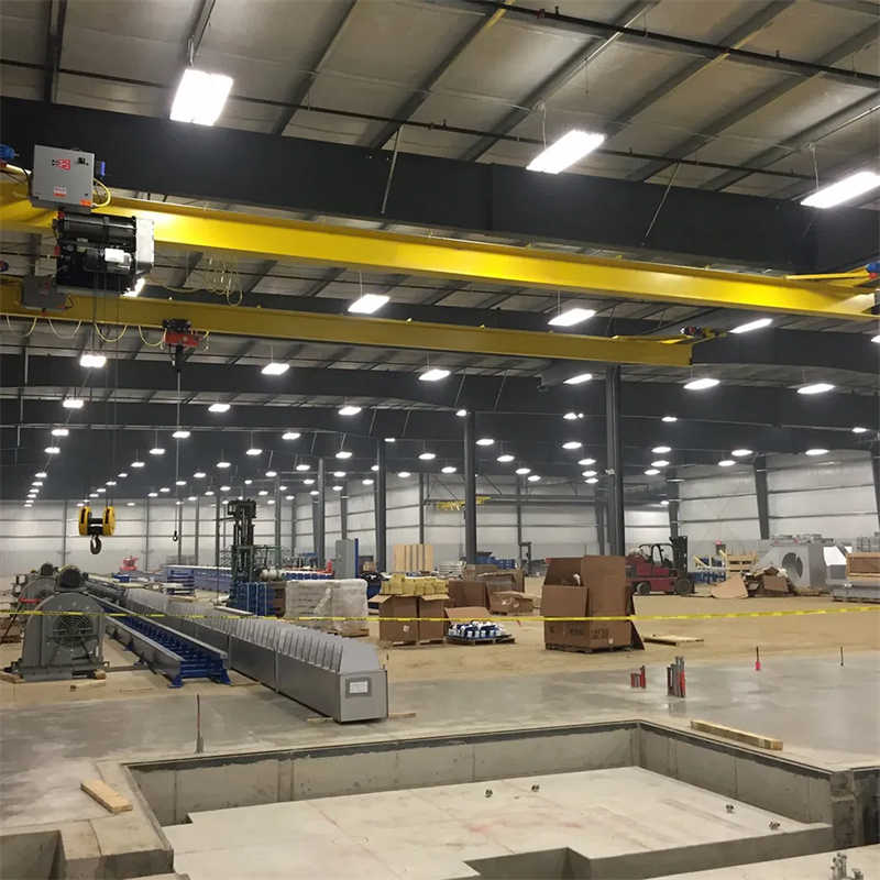 Lightweight Low Headroom Electric Hoist For Single Girder Bridge Cranes