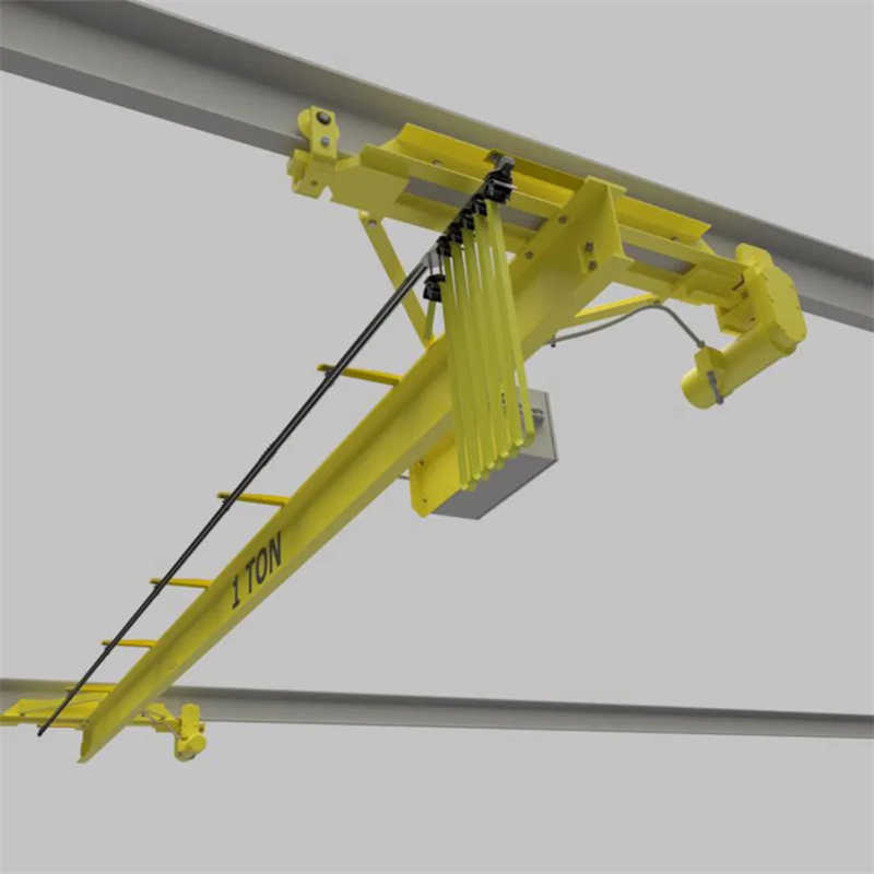 Lightweight Low Headroom Electric Hoist For Single Girder Bridge Cranes