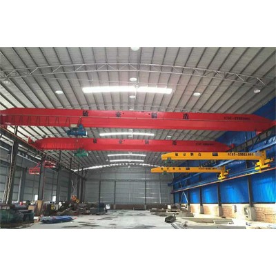 5 ton single girder overhead crane with low headroom electric hoist