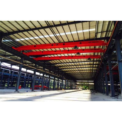 5 ton single girder overhead crane with low headroom electric hoist