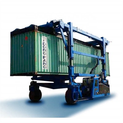 HKY3533 Straddle Carrier with Auto Spreader for 35-45 Ton Containers