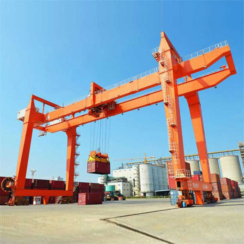 Eco-Friendly Electric Rubber Tired Gantry Crane with Reduced Emissions