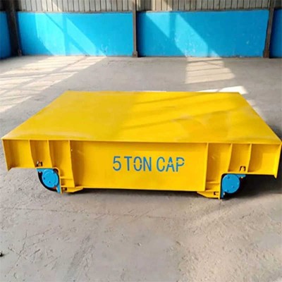 10-16 Ton Battery Powered Flat Cart For Material Handling