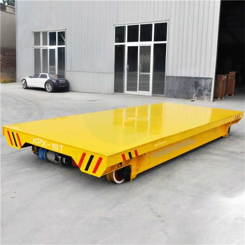 10-16 Ton Battery Powered Flat Cart For Material Handling