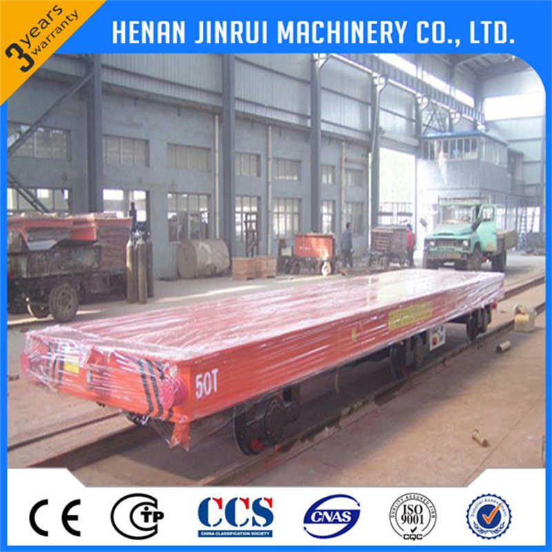 10-16 Ton Battery Powered Flat Cart For Material Handling