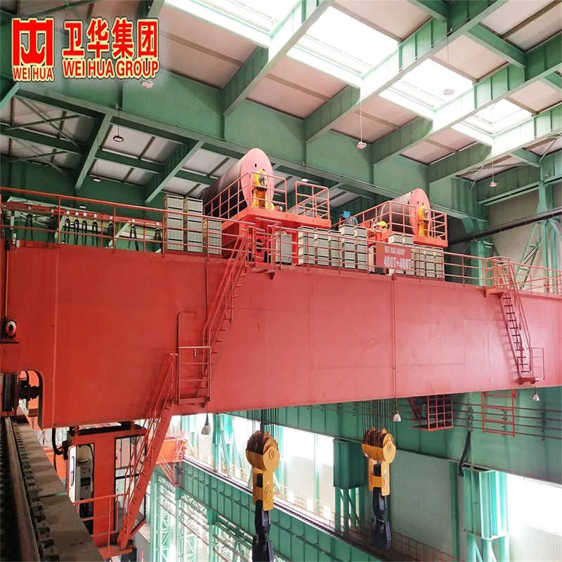 Qd Heavy Duty Lifting 150/32-160/32t Double Girder Overhead Crane
