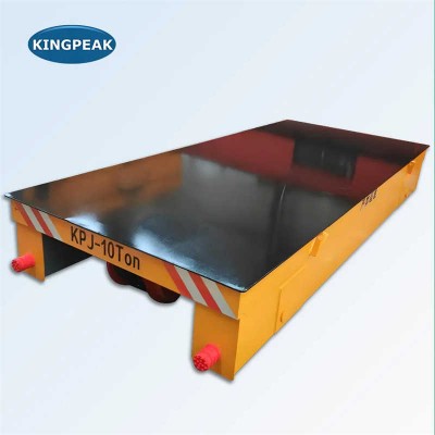 The V-Shaped Battery Supplies Power to The Steel Coil Track Transfer Cart