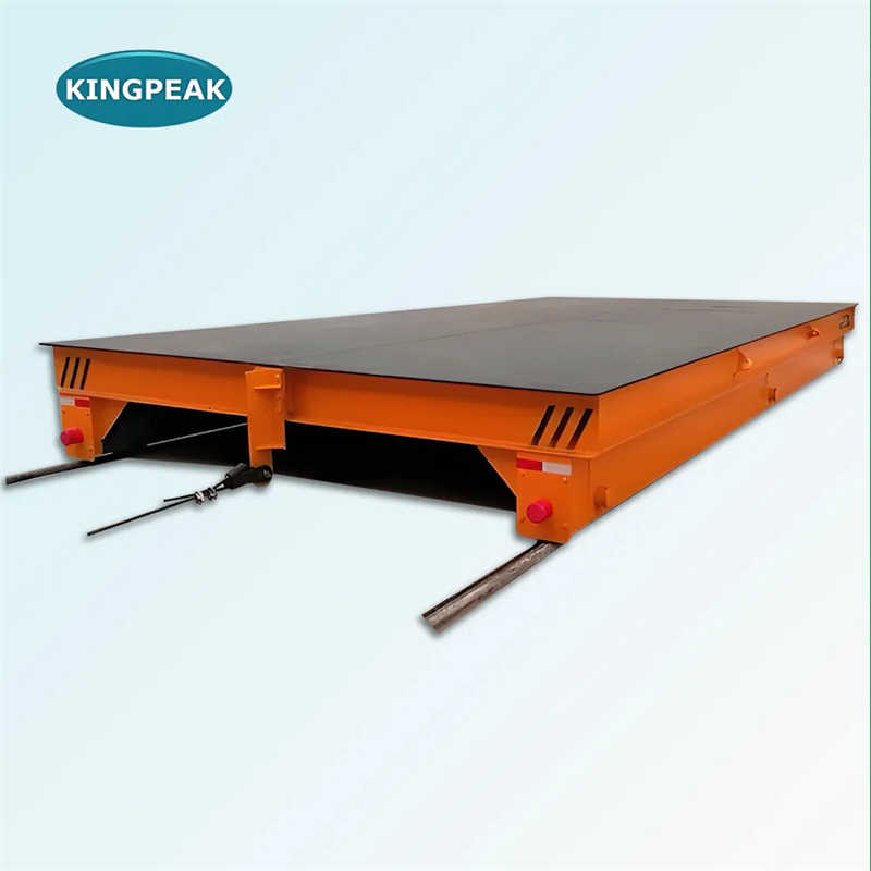 36 Tons and Supports Customized Cable Powered Rail Transport Cart
