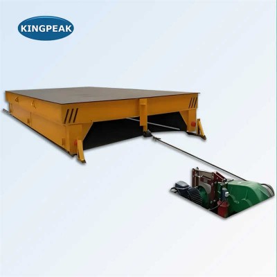 Wire Coil Steel Handling Hydraulic Lift Track Transfer Car