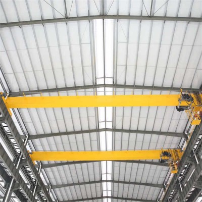 Compact European Single Girder Bridge Crane with P24 Railway Guidance