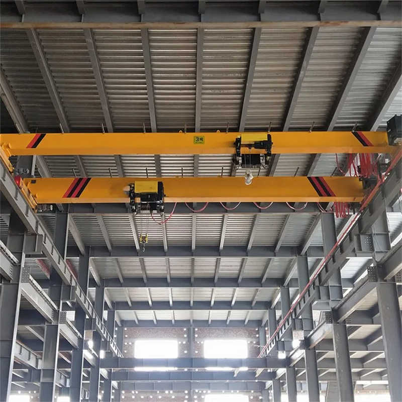 Compact European Single Girder Bridge Crane with P24 Railway Guidance