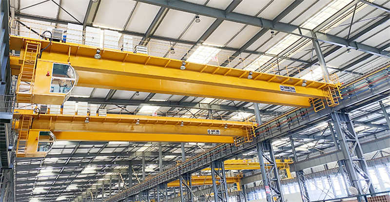 50T Double Girder Overhead Crane, 28m Span, for US & German Factories