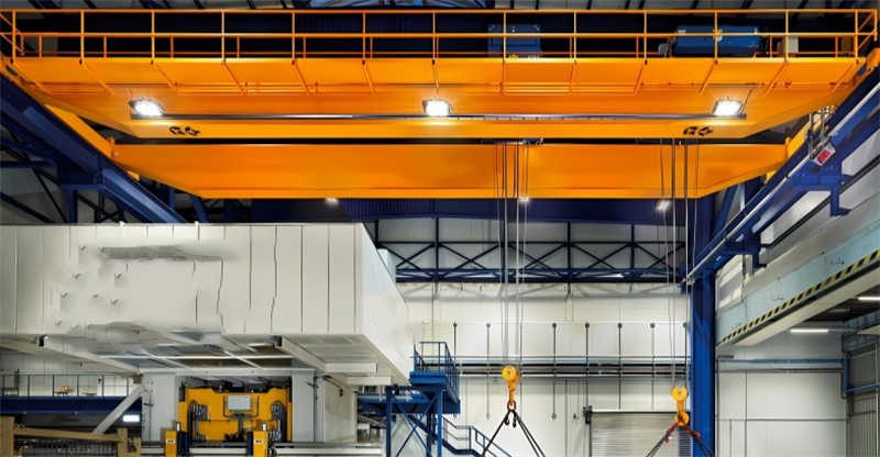 32/5T Double Girder Crane, Low Headroom, for UK & Australian Workshops