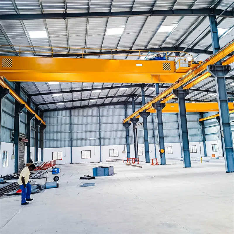 German-Design 55T Double Girder Bridge Crane, Custom Spans, for EU