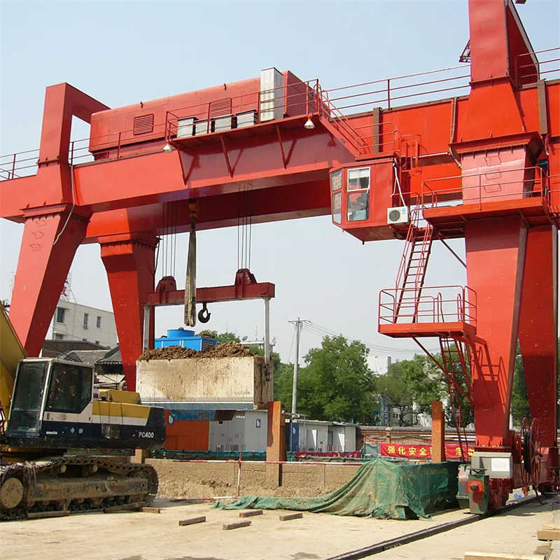 Rail-Mounted Double Girder Crane, 5T-300T, Outdoor Use, to Southeast Asia