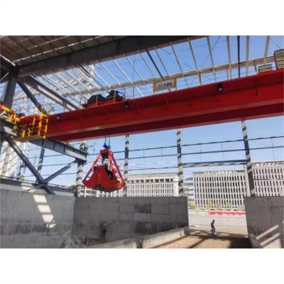 Custom 10T-30T Double Girder Grab Crane, Various Spans, for South America