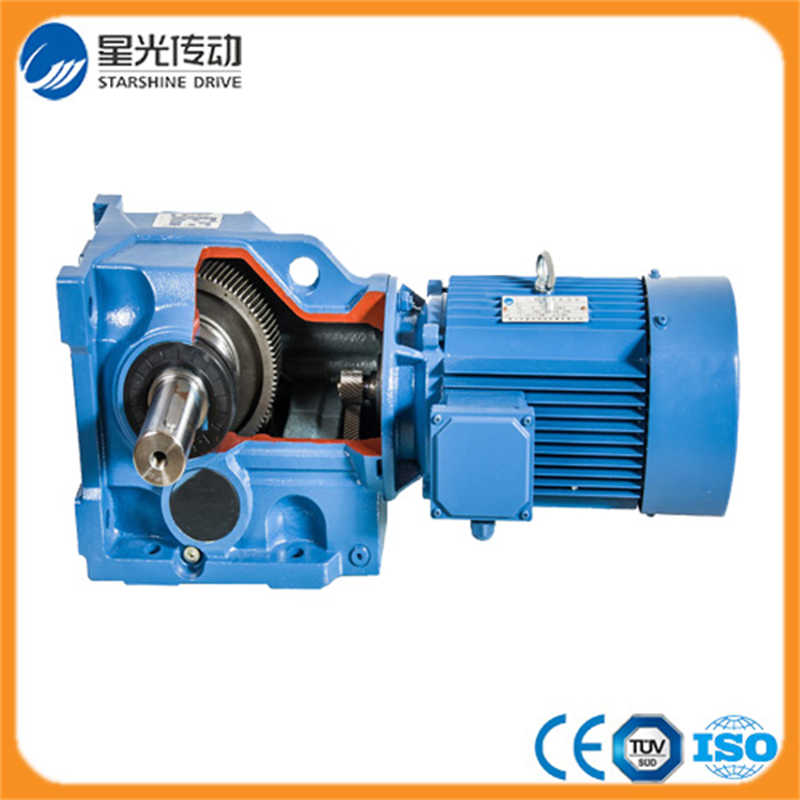 Top Quality Bevel-Helical Gear Reducer With Servo Motor