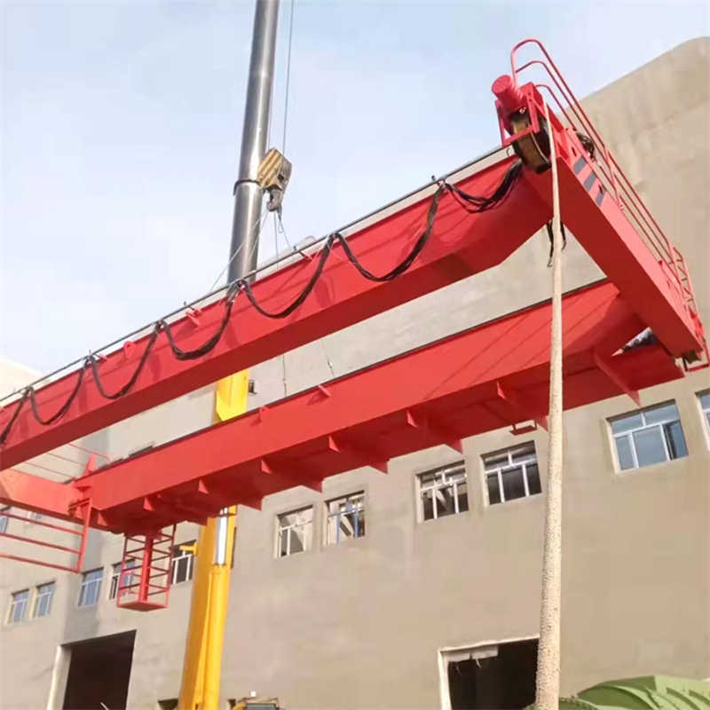 CE Certified 5t-30t Double Girder Bridge Crane, For Factory Workshop Lifting
