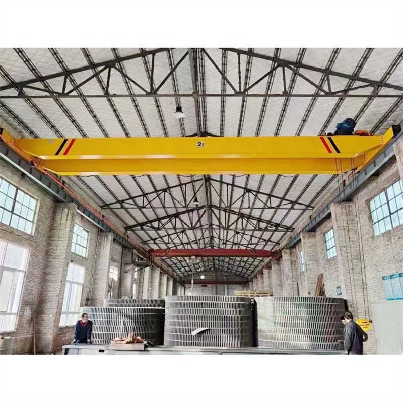 Low Headroom 5t 10t Double Girder Bridge Crane, Ideal For Workshops
