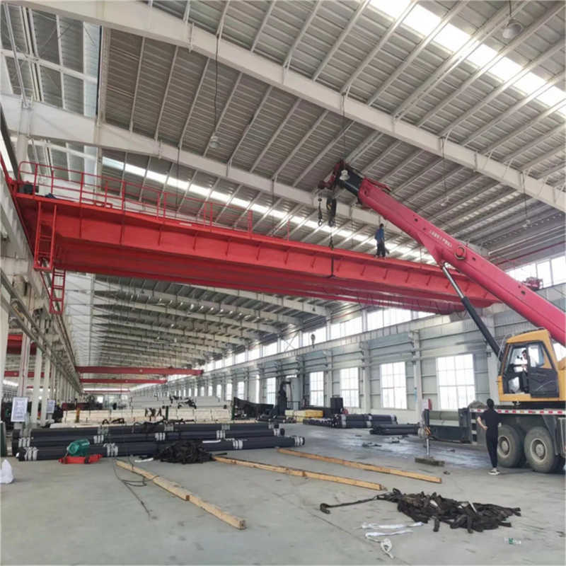 Double Girder Bridge Crane with Cab Control 5t to 30t, Precise Handling
