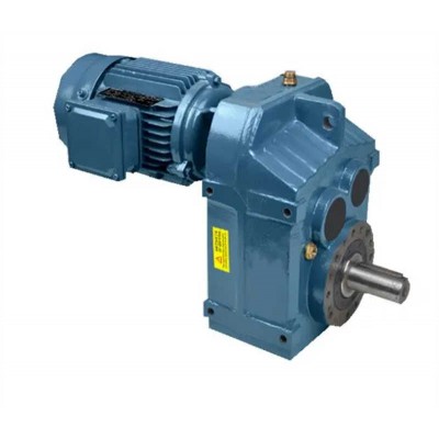Flange Mounting Parallel Shaft Helical Geared Motor with Electric Motor
