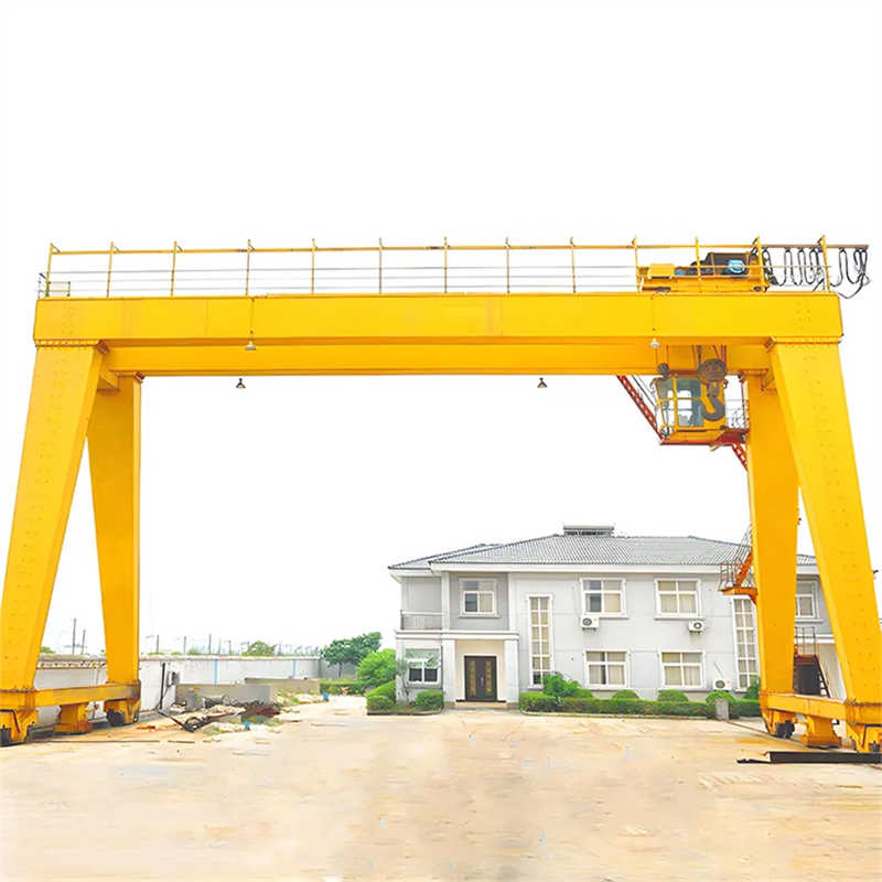 30T Double Girder Gantry Crane with Electric Hoist, Customizable Lifting Height
