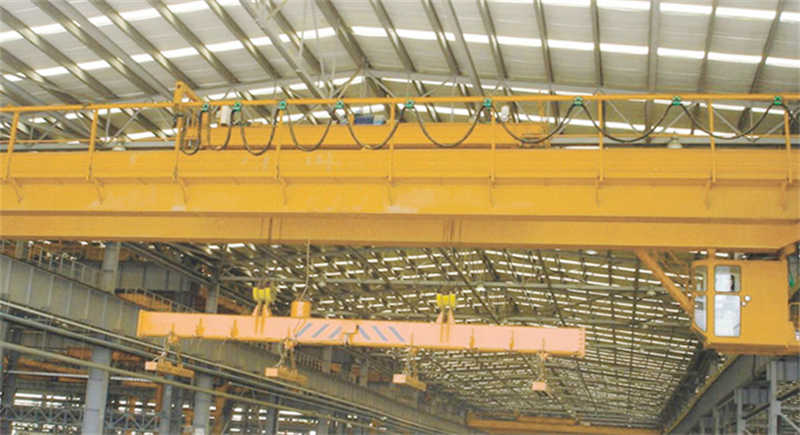 10T Single Girder Overhead Crane with Radio Remote Control, Efficient