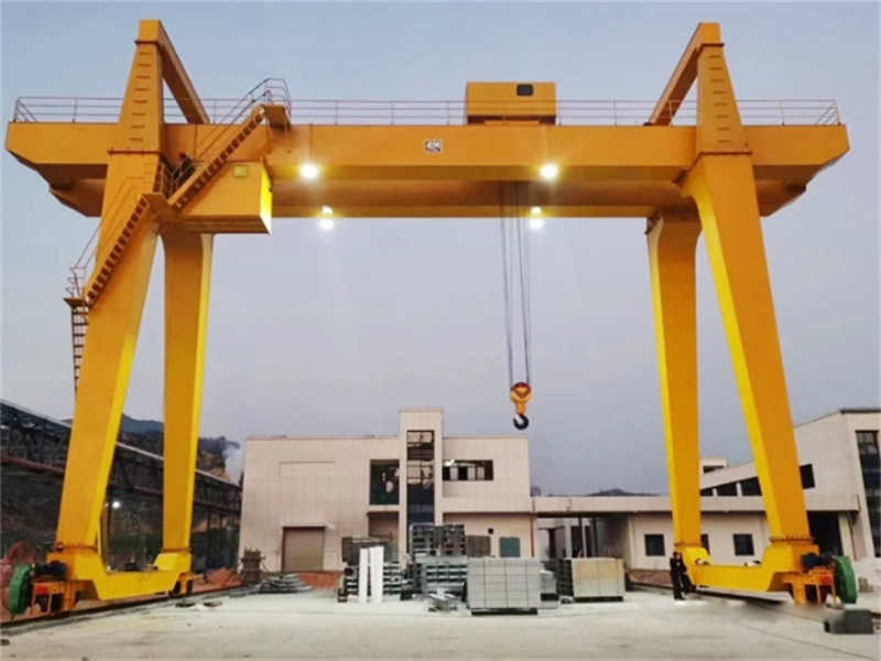 Container Stacking RMG Crane 30T-50T, GPS Positioning for Precise Handling