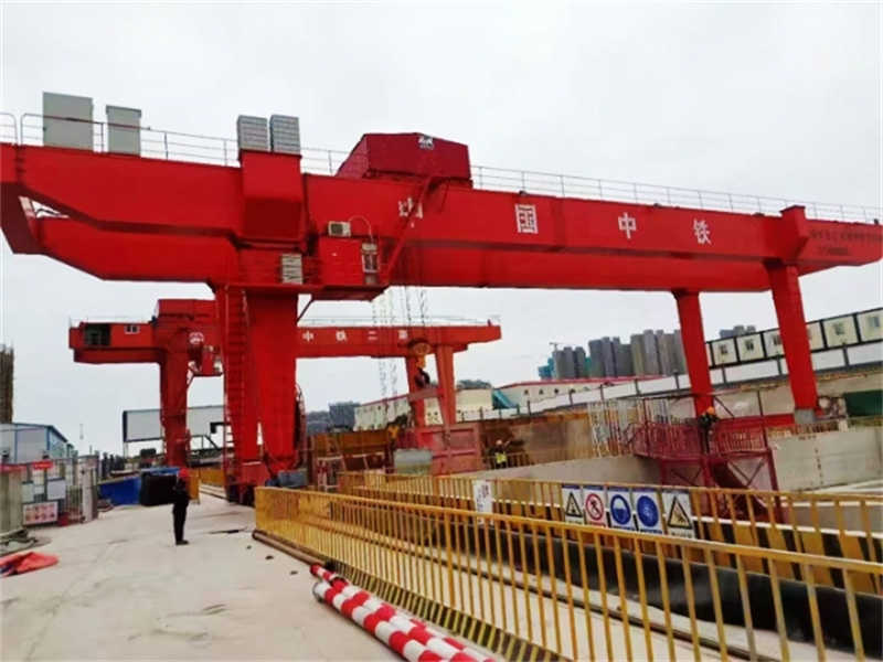 Container Stacking RMG Crane 30T-50T, GPS Positioning for Precise Handling