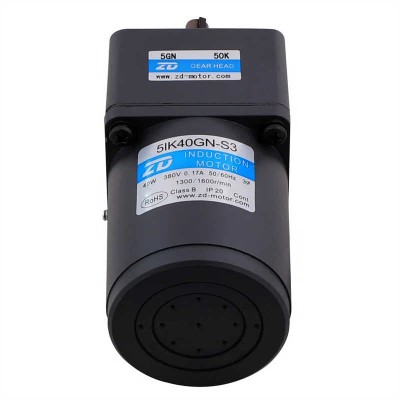 3 Phase 25W Induction Electric AC Gear Motor