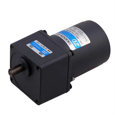 90mm 3-Phase 60W AC Induction Gear Motor