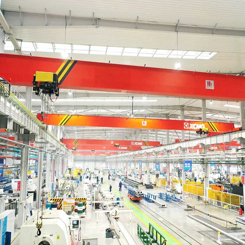 Compact 15t Single Girder Workshop Crane with Variable Speed Control