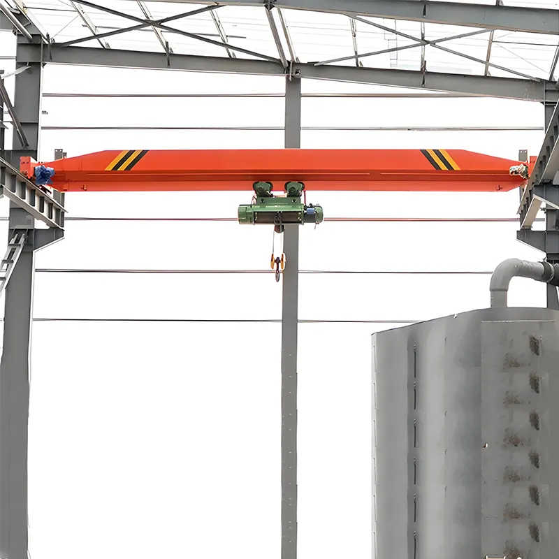 Compact 15t Single Girder Workshop Crane with Variable Speed Control