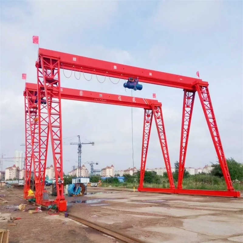 Low Headroom Single Girder Gantry Crane, 15 Ton, Ideal for Workshops