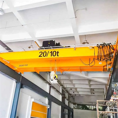 Custom Engineered Double Girder Overhead Crane for Manufacturing Plant