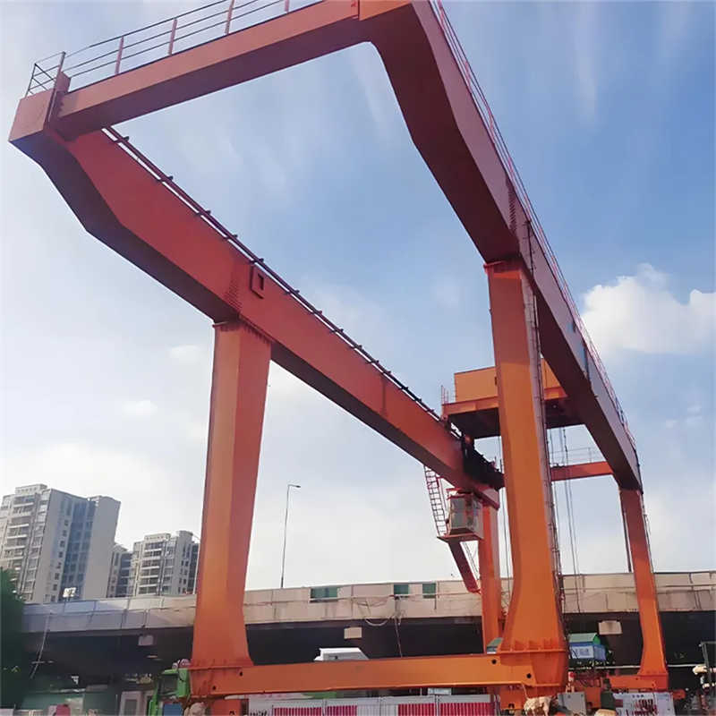 Double Girder Rubber-Tired Gantry Crane (RTG), 40 Ton, Export to Africa