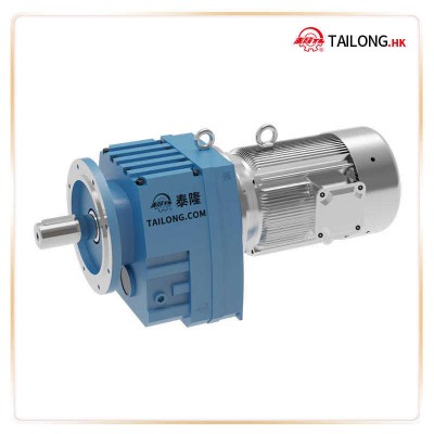 Flange Mounted Coxian Helical Gear Reducer Geared Motor Transmission Geal