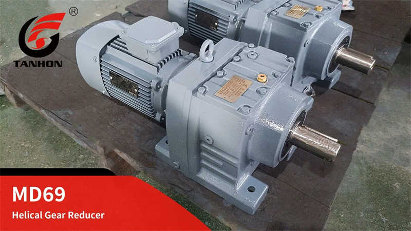 Tanhon MD Foot-Mounted Three-Stage or Two-Stage Inline Helical Reduction