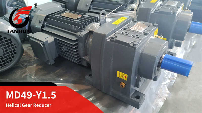 Tanhon MD Series Flange-Mounted Three-Stage or Two-Stage Helical Gearbox