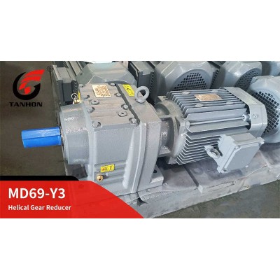 Tanhon MD Series Foot-Mounted Inline Helical Gear Unit