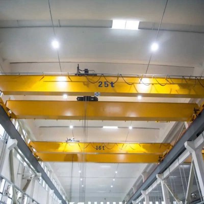 Custom 20/5 Ton Double Beam Bridge Crane for Mexican Manufacturing Plant