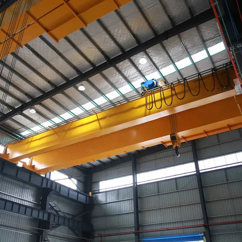 High-Speed 10 Ton Double Beam Crane for French Assembly Line Delivery