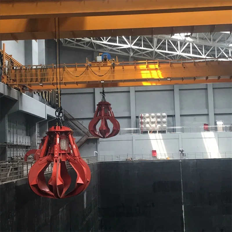 Grab Double Girder EOT Crane 5T-20T for Scrap Yards, Shipping to Germany