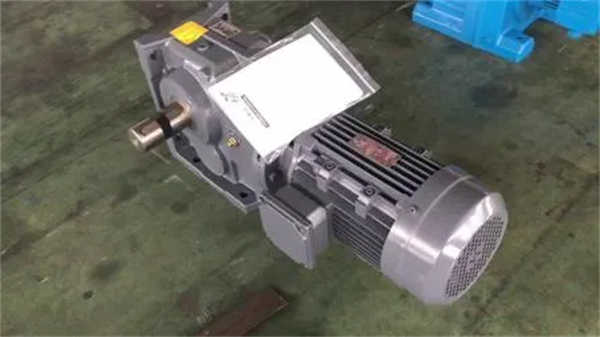 S Series Hollow Shaft Helical Worm Gearmotor