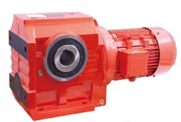 Foot-Mounted Helical-Worm Gear Reducer with Solid Shaft Gear Motor