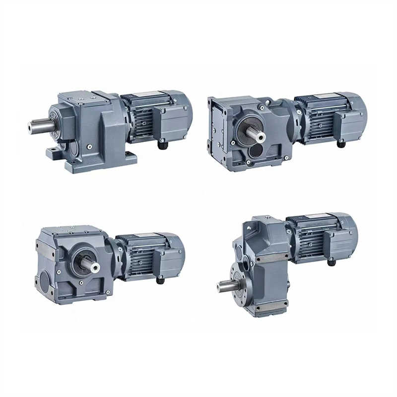 Robust Geared Motor with Helical Gear Reducer - 2 Year Warranty